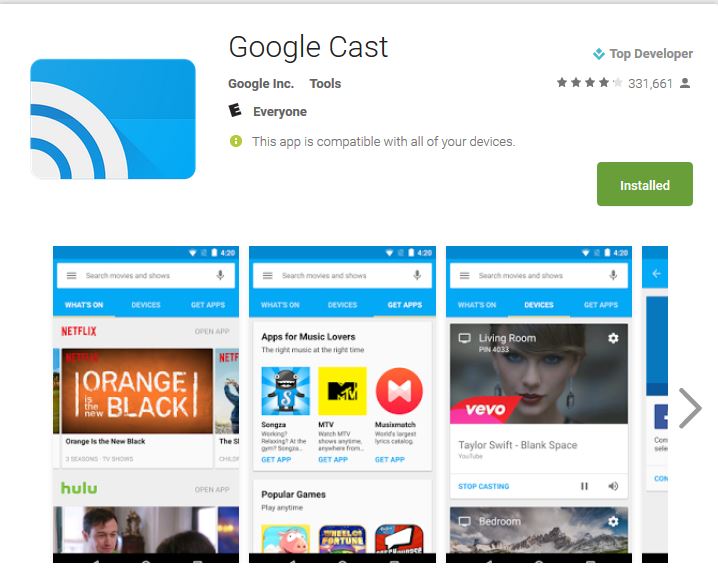 Google Cast