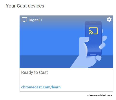 Setup Chromecast your Windows 10 or Mac - Google Cast